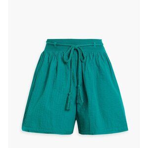Ulla Johnson Rina Shorts Green Size 8 NWT